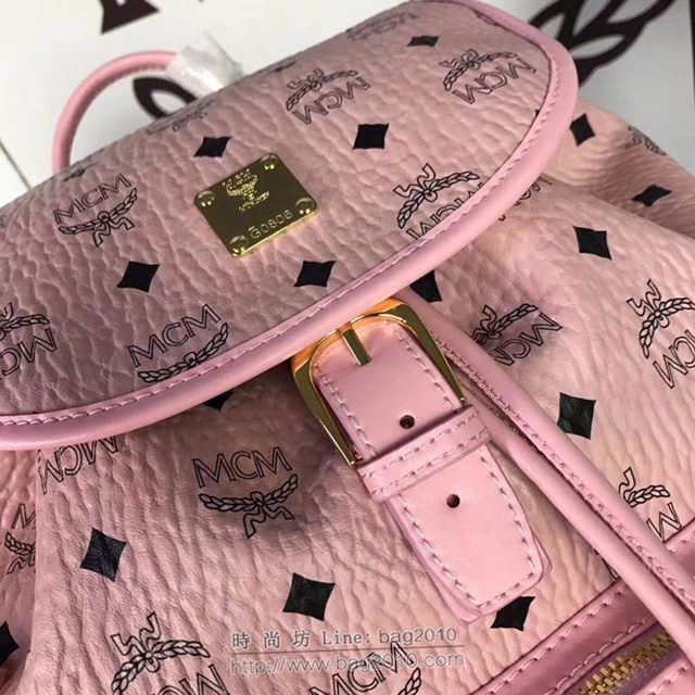 MCM雙肩包 原單 5820 新款MCM 特殊款抽繩雙肩包 百搭時髦款 MCM女背包  mdmc1411